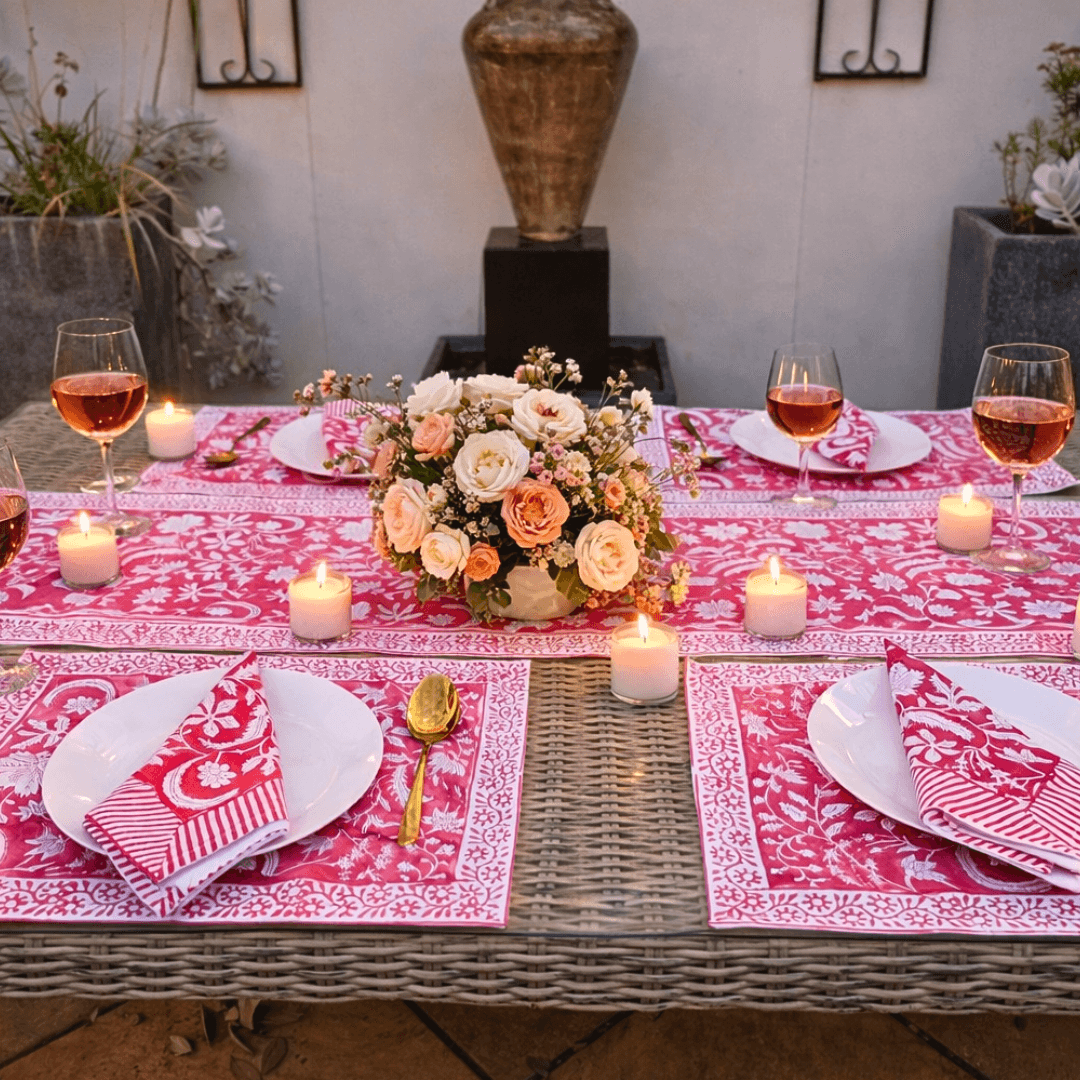 The Art of the Layered Tablescape: Mastering Mix-and-Match with Runners and Placemats